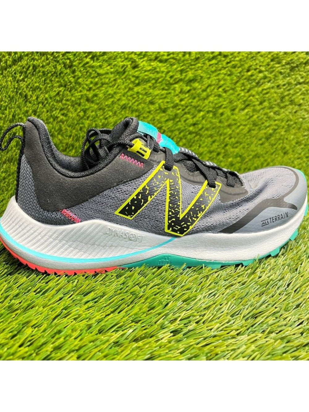 New Balance DynaSoft Nitrel v4 Womens Size 9 Gray Black Running Shoes Sneakers